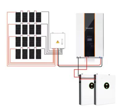 中国 ホットセール スマート BMS10kva 10kw 48V コンプリートソーラーバッテリーキット 家庭用ソーラーエネルギーシステム 販売のため