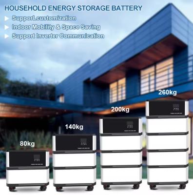 China Super All In One Household Home Solar Battery Storage High Voltage LifePO4 Battery Pack OEM Design 5KWH 10KWH 15KWH for sale