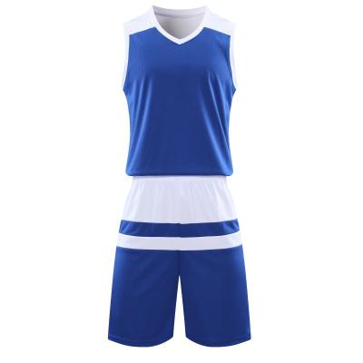 China Fashion Design New Style Outdoor Sports Cheapest Men's Basketball Tank Top Breathable Suit for sale