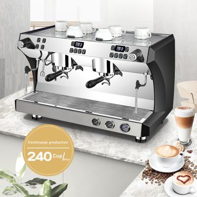 China Hotel Spare Parts 9 La Pavoni Espresso Brand Profesional Groups Commercial Morocco 2 Head Coffee Machine For Coffee In1 for sale