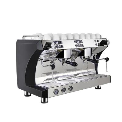 China Hotel Cafetiere 2 Groups Professional American Coffee Make Italian Semi Automatic Electric Espresso Coffee Machine for sale