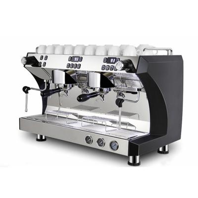 China Hotel Gemilai 2 Groups Professional American Coffee Make Italian Cafetiere Semi Automatic Electric Commercial Espresso Coffee Machine for sale