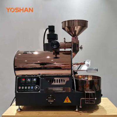 China Commercial Coffee Burner Usb Gas Tostadora De Cafe Turkish Yoshan Artisan Sample Home Garage Small 2Kg 1Kg Electric Roasting Machine for sale