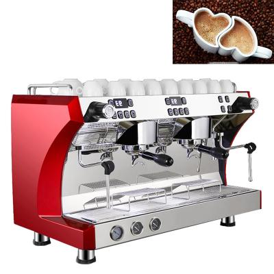 China Large promotion hotel cappuccino maker outdoor industrial single used commercial coffee machine. Espresso for sale