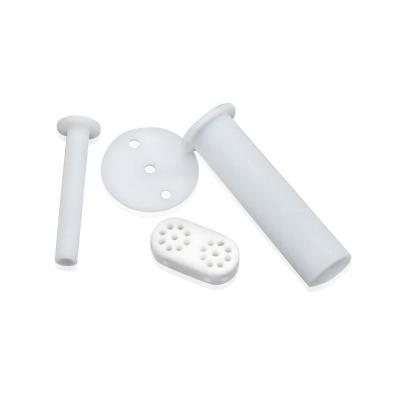 China TEFLON Factory manufacturing custom cnc processing PTFE teflon special-shaped parts for sale