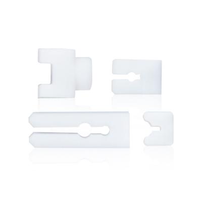 China PTFE Lab use ptfe Tweezers Strong acid and alkali resistance Semiconductor wafer clip PTFE TEFLON insulator communication clip parts for sale