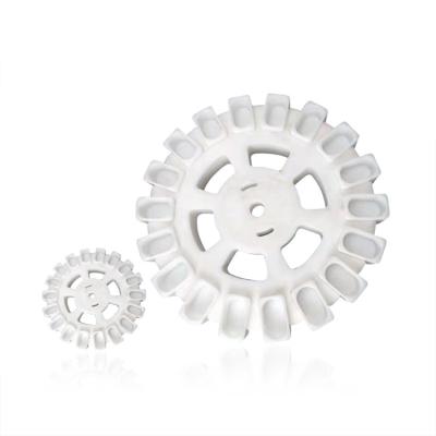 China PTFE high performance plastic injection molding small teflon  pinion gear PTFE plastic gears for sale