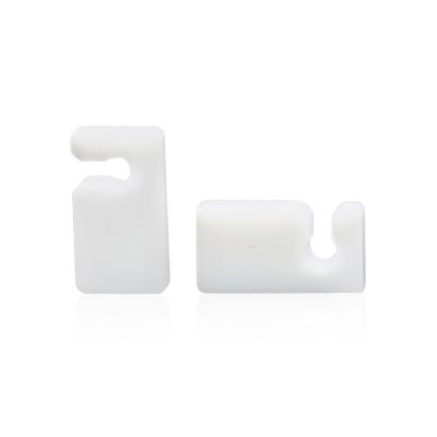 China PTFE CNC precision machining PTFE special shaped parts Teflon non standard custom parts for sale