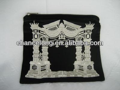 China Jewish holiday judaica tallit and tafilin velvet jewish bag for sale