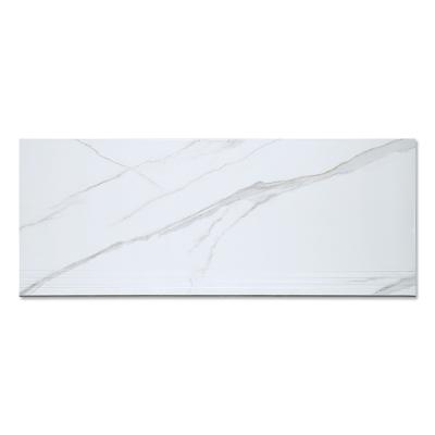 China Europe Fashion High Full Body Marble Look Stair Step Tile Glossy Porcelain Flooring for sale