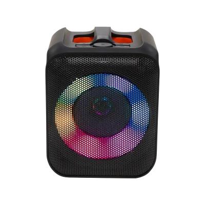 China Phone Function Led RGB Light BT Mini Portable Bluetooth Speaker for Promotion Camping Hot Selling Outdoor Speaker for sale