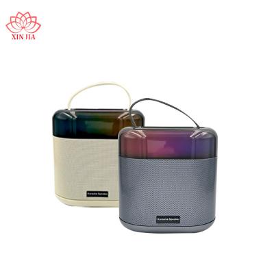 China Phone Function Wireless Sound System Mini Bluetooth Speaker Karaoke BT Music Portable Home Theater for sale