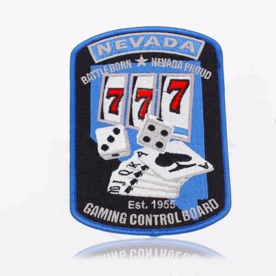 China Handmade Custom Cheap Towel Personalised Gaming Souvenir Clothing Iron on Embroidered Patches for sale