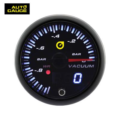 China Auto Vacuum Pressure Gauge Digital Gauge Racing Car Pressure Gauge Vacuum Press Meter for sale