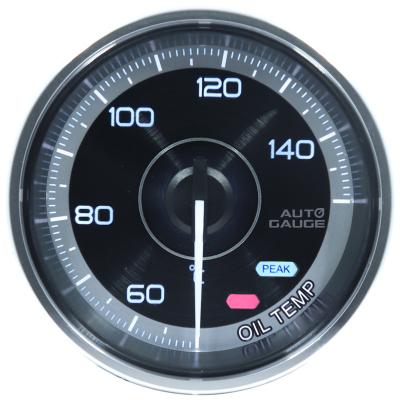 China 60mm Waterproof Sensor Metallic Tone Dial Plate Oil Temp Gauge 60mm for sale