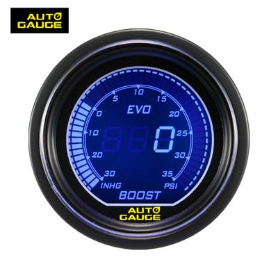 China 52mm EVO 521 Series 2 Electric Car Motor Color Led Oil Temperature Gauge Oil Temperature Gauge Kit for sale