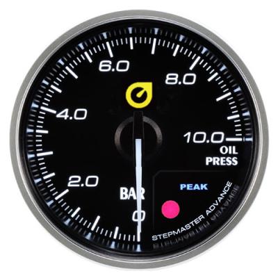 China 60MM 8inch with 10 Bar and 270 Gauge Metallic Tone Dial Plate Auto-Oil Pressure Gauge 60mm (2-3/8 inch) for sale