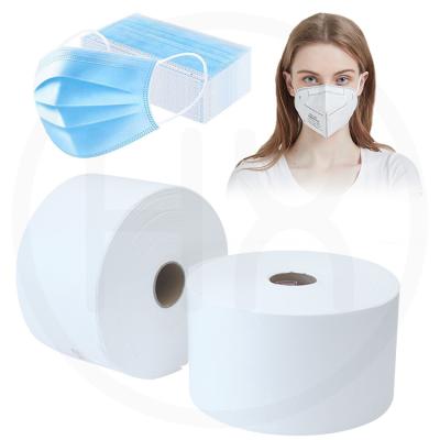 China Breathable White H11/H12/H13 Melt Blown Composite Material Filter Meshes Non Woven Blown Fabric Melt for sale