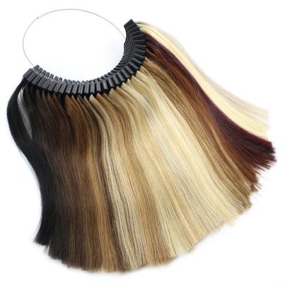 China Silky straight wave factory price color ring / color chart in stock for sale