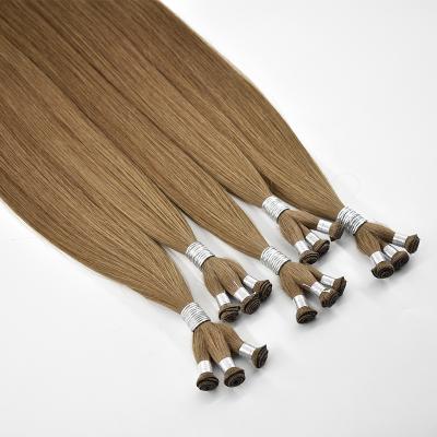 China Silky Straight Wave Best Quality Hand Tied Hair Weft Bundle Hair Weaving, Hand Tied Weft for sale