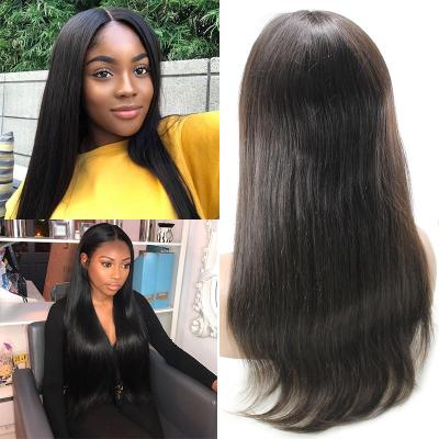 China Wholesale Silky Straight Wave Brazilian Virgin Hair HD Full Lace Hair Wigs For Black Women for sale