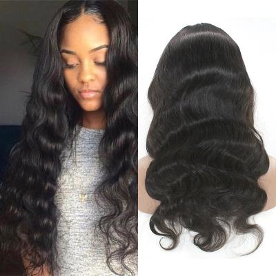 China High Quality Straight Wave Brazilian Lace Body Wig Human Hair Color Women Frontal Wig for sale