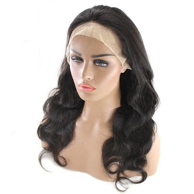 China Silky Straight Body Wave Full Lace Hair Wig For Color Women Cuticle Aligned Body Wave Lace Frontal Wig for sale