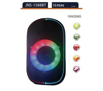 China OKFLY JNS-1588BT factory hot sale wireless outdoor music speaker portable wireless speaker for sale