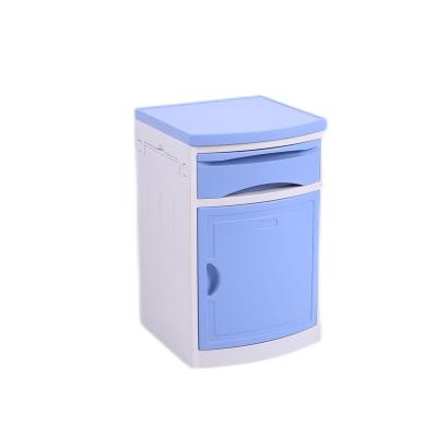 China Beautiful Global Competitive Price On Sale Mobile Inpatient ABS Medical Bedside Table With Wheels for sale