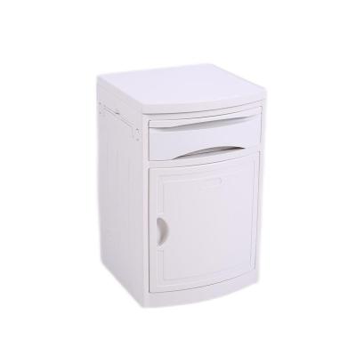 China Beautiful Good Quality Global Wooden Stainless Steel Hospital Medical Locker ABS Bedside Table For Clinic Furniture for sale