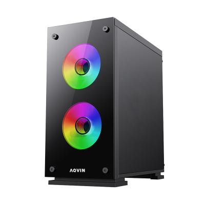 China Good Price RGB Computer Full Set 256GB RAM 8GB SSD DDR3 Gaming PC Desktop Computer Gamers i9 i7 i5 i3 yes for sale