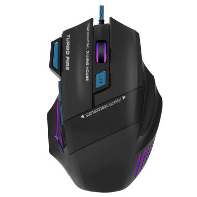 China Gaming Top Quality Wired Client Gaming Mouse Ergonomics 3600 DPI Backlit for sale