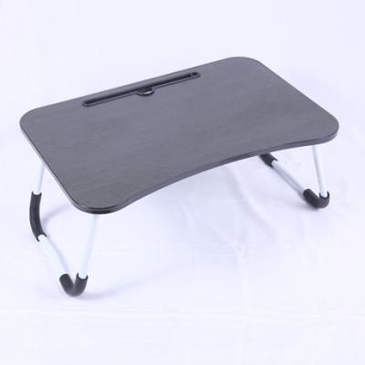 China Collapsible Foldable Laptop Tray Bed Desk for Laptop and Writing Adjustable Folding Laptop Desk for sale