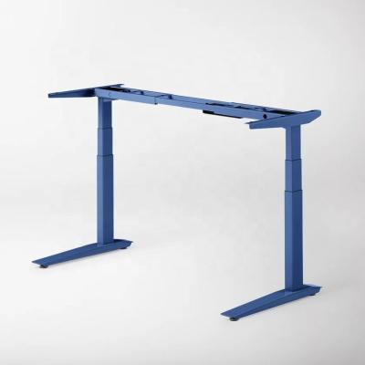 China Factory Wholesale Quality Adjustable Double Motor Two (Height) Stages Standing Desk Adjustable Desk Cheap for sale