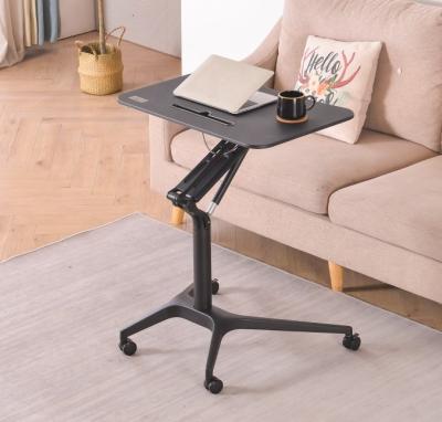 China (Height)Movable Gas Lift Adjustable Height Adjust Desk Position Laptop Desk For Home And Office Use for sale