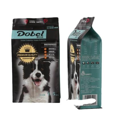 China Hot Selling Moisture Proof 5kg 10kg 20kg Laminated Animal Dog Packing Pet Food Package Bag for sale