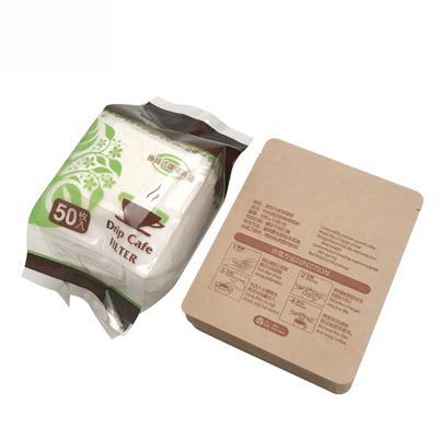 China BIODEGRADABLE Factory Directly Supplied Plastic Bag Drip Coffee Filter Packaging Bags for sale