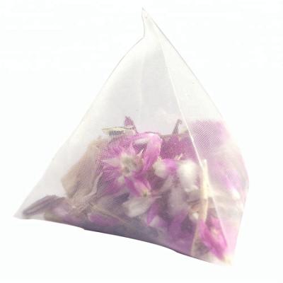 China Customize Material Tag Tea Packaging Roll Tea Bag Packing Biodegradable Pla Mesh for sale