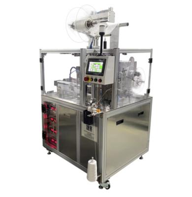 China Food Factory Automatic Label Bag Paging Labeling Machine Automatic Vertical Labeling Machine for sale