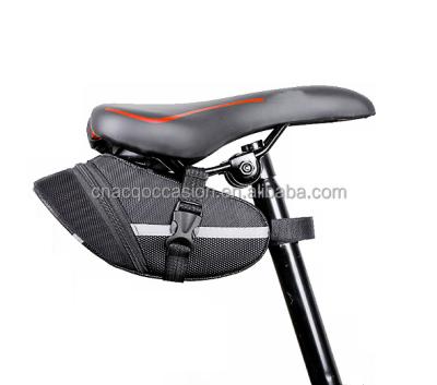 China Hot Sales New Design Low Price Customizing Outdoor Waterproof Reflective Logo Tape Bike Saddle Bag Rear Seat PVC Recycling Bag for sale