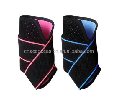 China Hot Sales 2022 Pad Sports Protectors Fitness Sports Support Adjustable Wrap Wrist Customized Quick Dry Ankle Support for sale