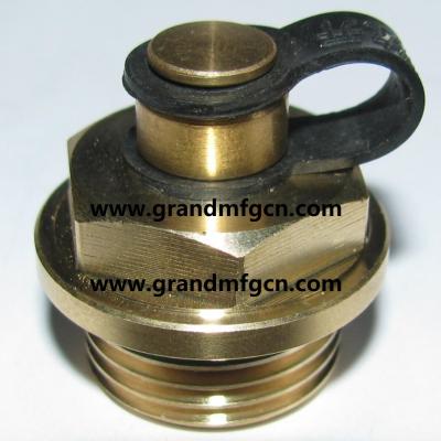 China Factory Thread M10 M14 M16 M18 M20 M22 x1.5 Metric Brass Air Breather Duct Plugs for sale