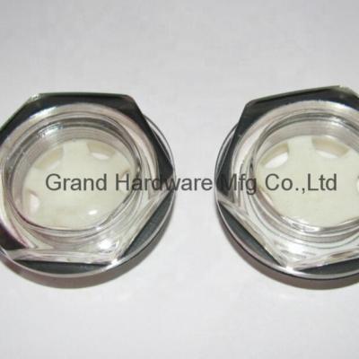 China Automotive Industry Plastic Metric Thread M20 M22 M27 M42X1.5 Oil Level Gauge Glass Sight OEM Offered for sale