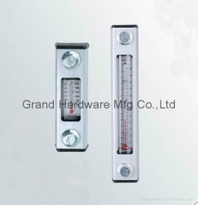 China Oil Level Sight GM-YWZ-100T Thermometer Hydraulic Tank Glass Level Gauge GM-YWZ-100T for sale