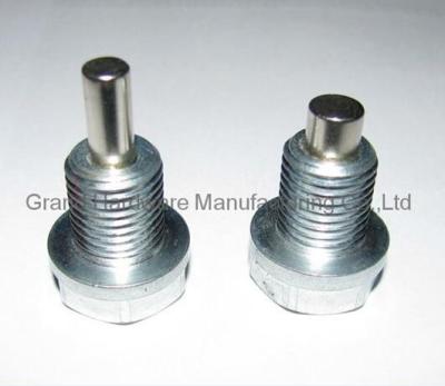 China Engineer Auto Male NPT Thread 1/2 INCH Steel Magnetic Oil Drain Plugs Galvanized for sale