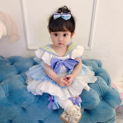 China 2020 Summer Popular Sailor Moon Cosplay Fancy Infant Costume Baby Soft Eco-friendly Material Flower Toddler Little Girl Costumes Dress Up For Party for sale