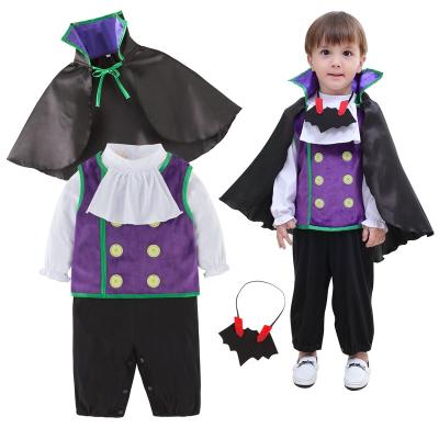 China Halloween Party Newborn Cosplay Costume Newborn Halloween Party Cosplay Performance Clothes Up Outfit TV&Movie Vampire Baby Boy Fancy Dress Infant Costume for sale