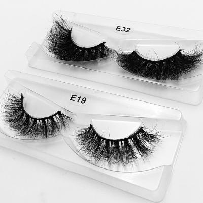 China 100% Soft Handmade Cruelty Free False Eyelashes E Series 3D Mink Lashes Full Strip Lashes by Wispies Mink Eyelashes for sale