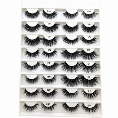 China Hot Selling Natural Mink Eyelash Lashes Custom Private Label Packaging Book , 16 Pairs 3D Mink Lashes Packaging for sale