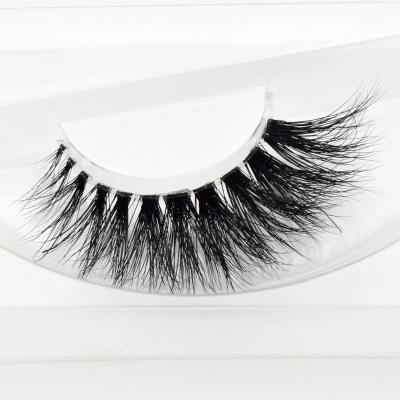 China Very Soft Criss-Cross Straight Invisible Band False Mink Eyelashes Strip Lashes Natural Clear Strip Lashes for sale